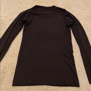 LULULEMON LONG SLEEVE SWIFTLY TECH BLACK 🖤